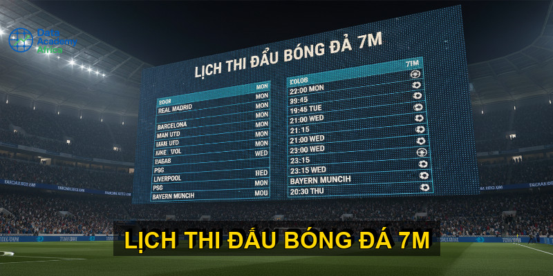 Lịch Thi Đấu Bóng Đá 7M: Kế Hoạch Theo Dõi Trọn Vẹn